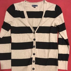 Gap striped cardigan